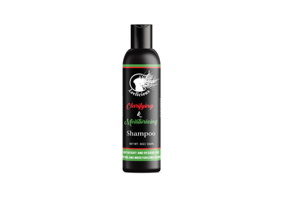 Loc Retwist Bundle: Clarifying Shampoo, Rosewater, & Growth Oi