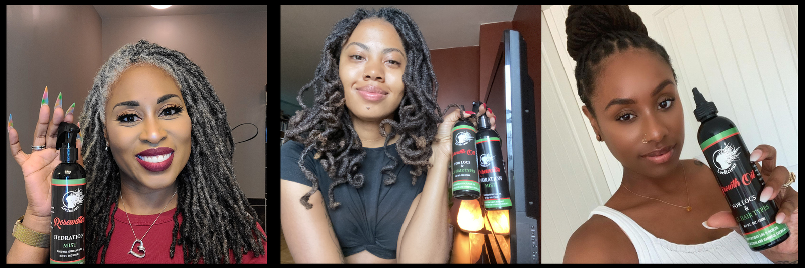 The Rosewater + Oil Method for Locs (Simple Moisture Routine)