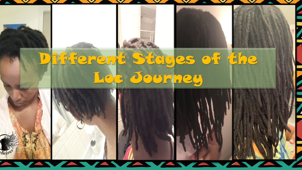Different Stages of Locs