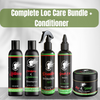 Loclicious Complete Loc Moisturizing Haircare Bundle w/ Conditioner – Everything you need for ultimate hydration and care! Includes our Clarifying Shampoo, Moisturizing Conditioner, Rosewater Hydration Mist, and Growth Oil to cleanse, nourish, and hydrate your locs, leaving them healthy, strong, and vibrant.