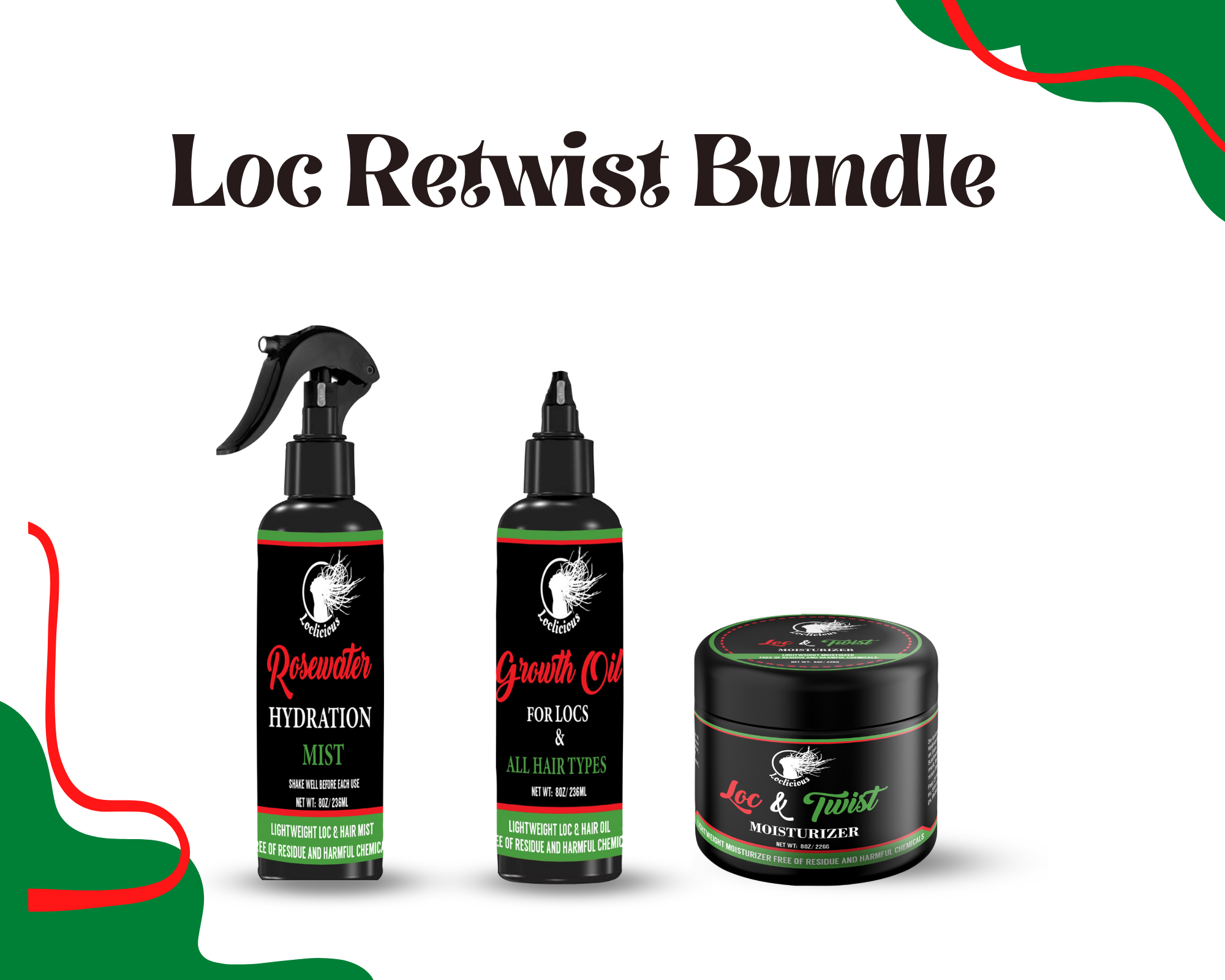 Discover Vibrant Locs: Loclicious Loc Retwist Bundle for Healthy ...